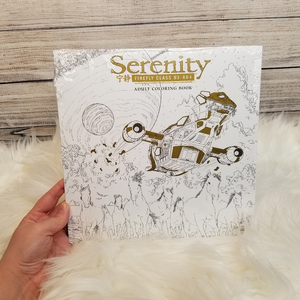 Serenity Adult Coloring Book